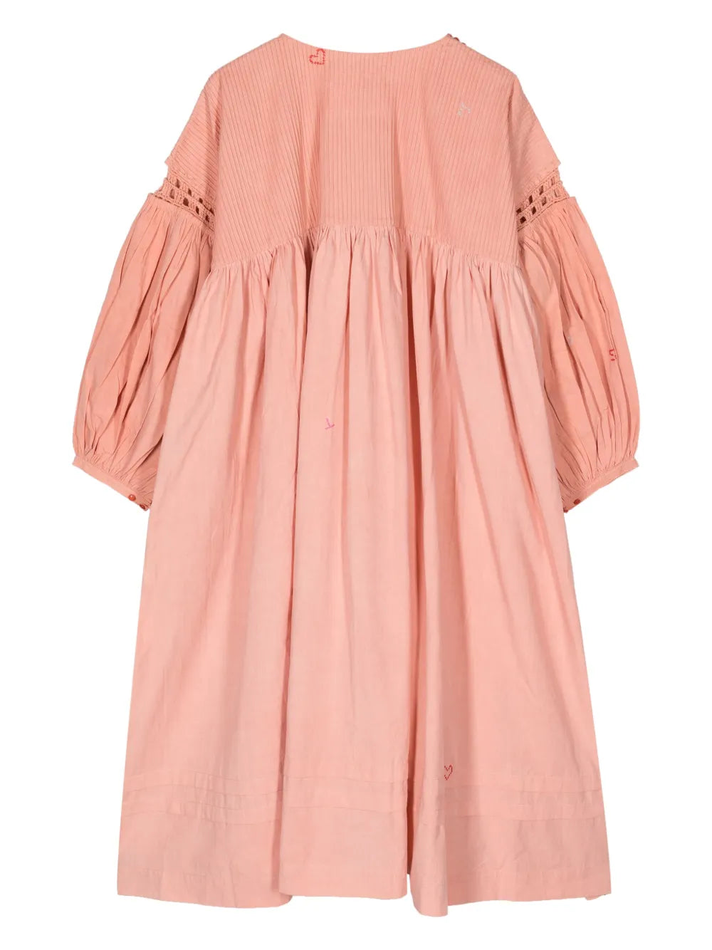 Crochet-Detailing Organic Cotton Dress