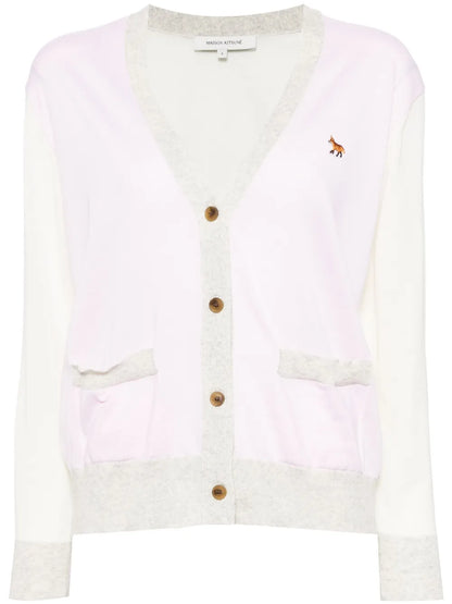 Logo-Appliqué Cardigan