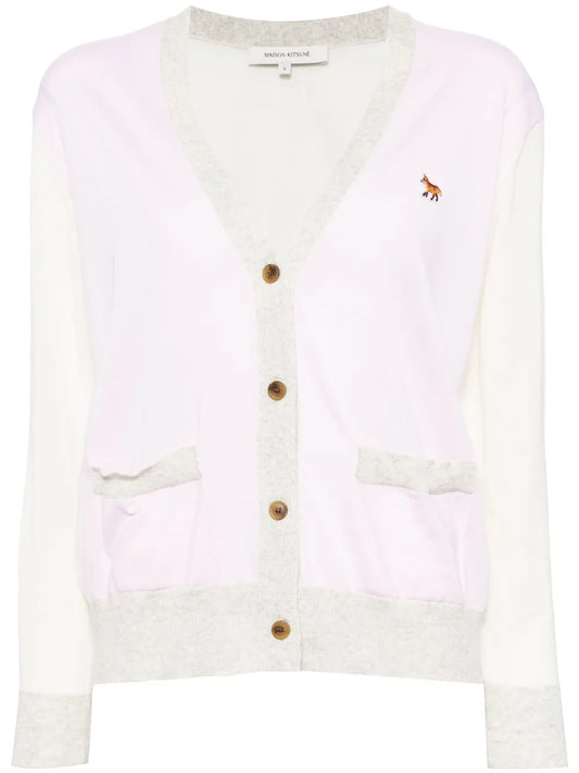 Logo-Appliqué Cardigan