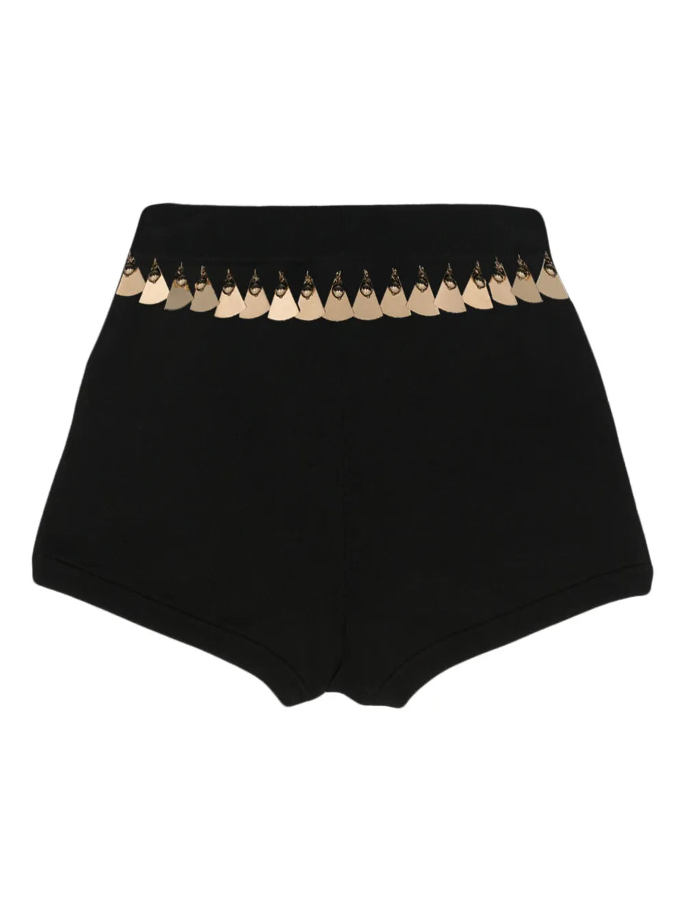 Tassel-Trim Knitted Shorts