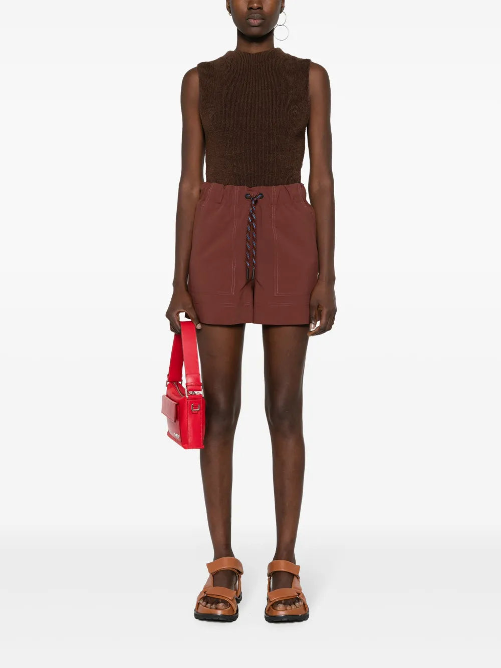 Logo-Patch Froissé Shorts