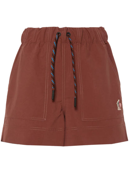 Logo-Patch Froissé Shorts