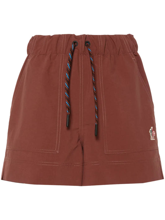 Logo-Patch Froissé Shorts