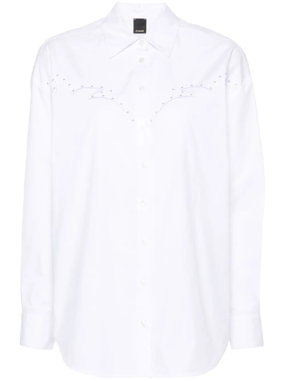 Embroidered Poplin Shirt