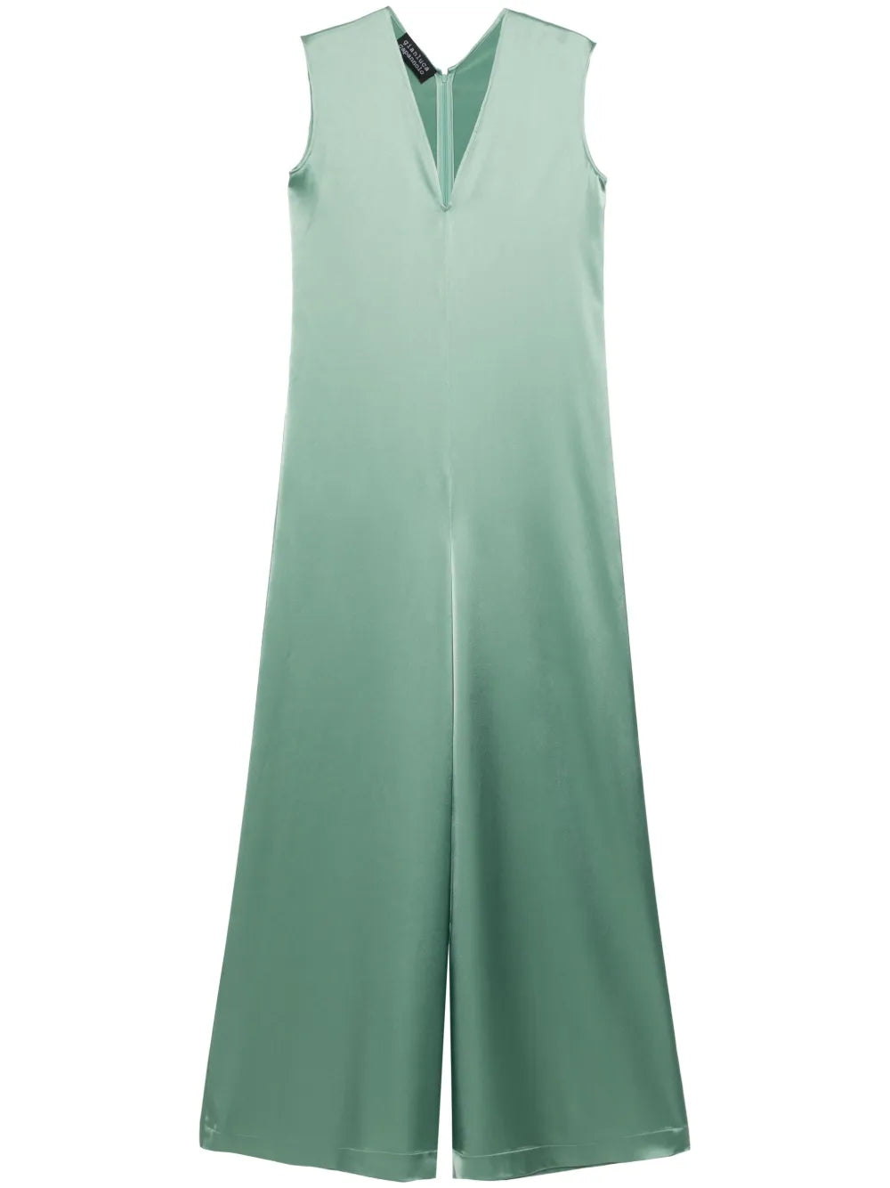 Antonia Sleeveless Satin Jumpsuit