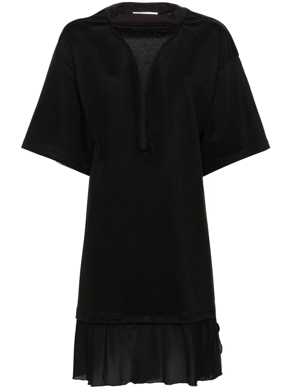 Cut-Out T-Shirt Minidress