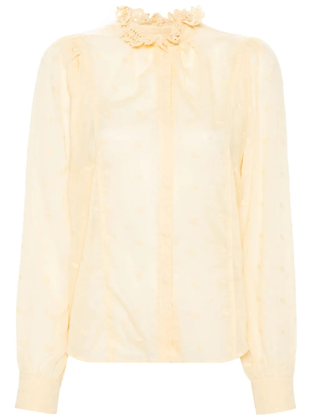 Terzali Floral-Embroidered Blouse