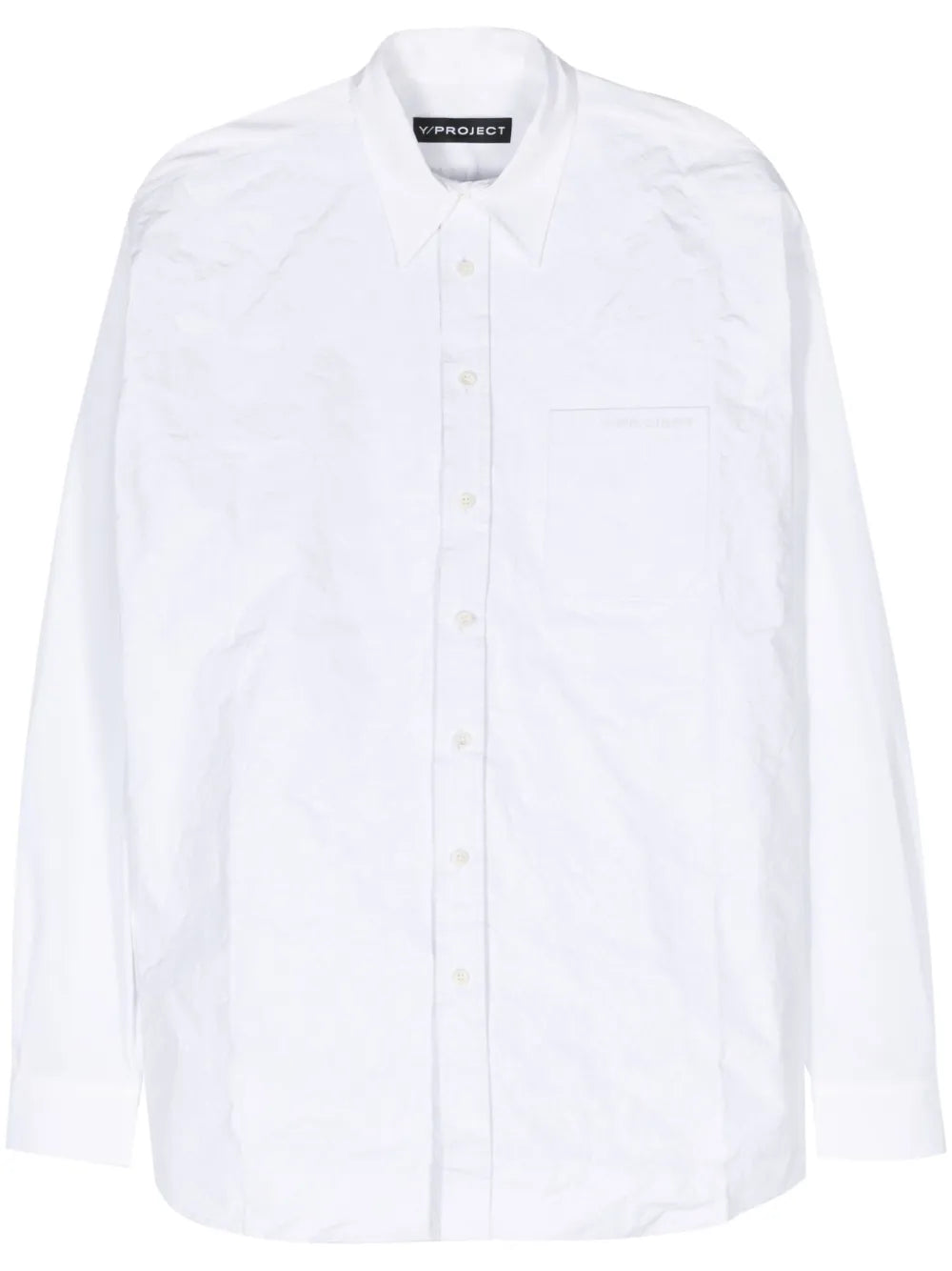 Scrunched Cotton Shirt
