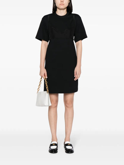 Round-Neck Cotton Dress