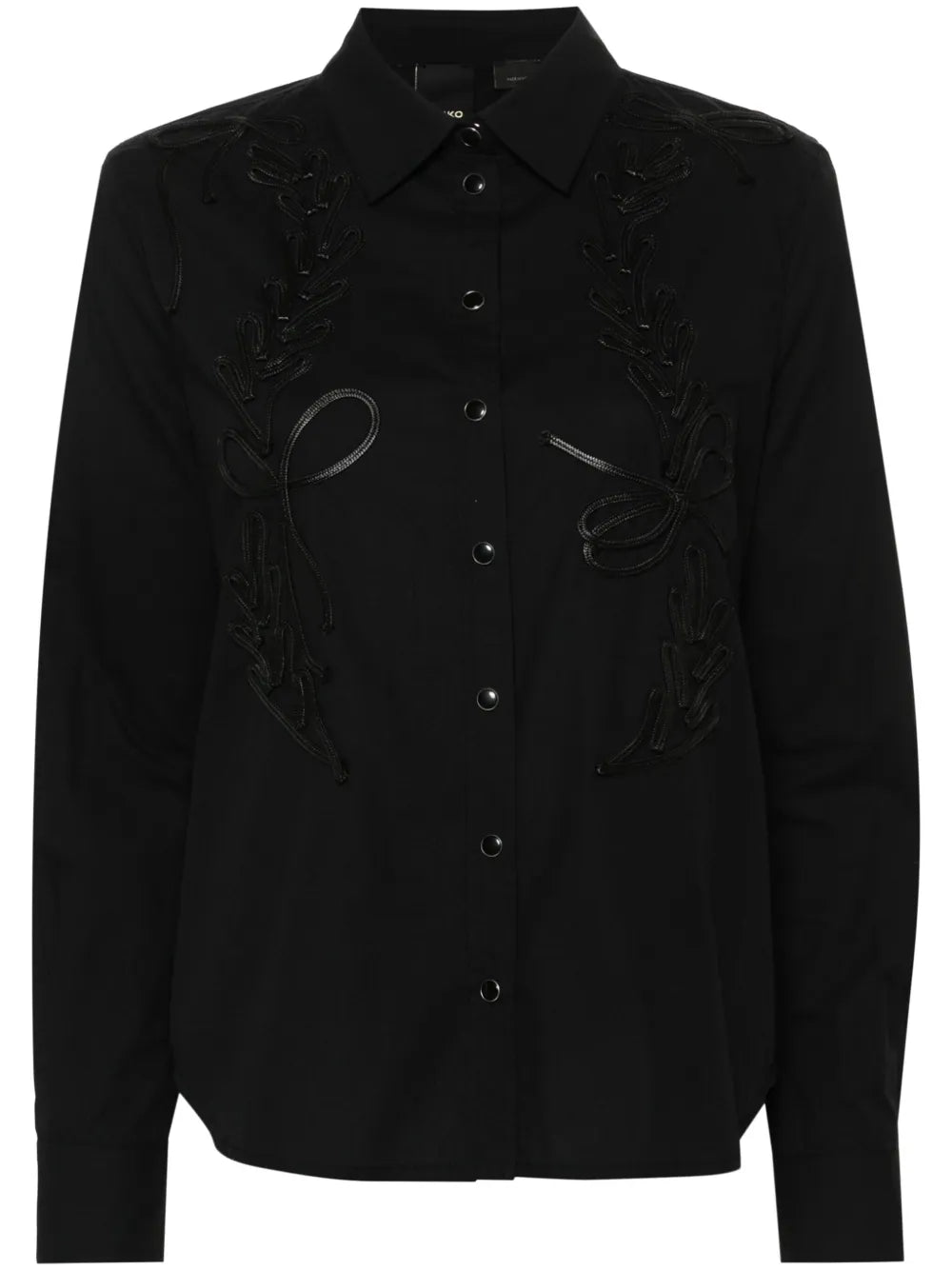 Embroidered Long-Sleeve Shirt