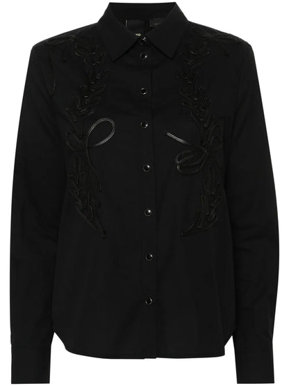 Embroidered Long-Sleeve Shirt