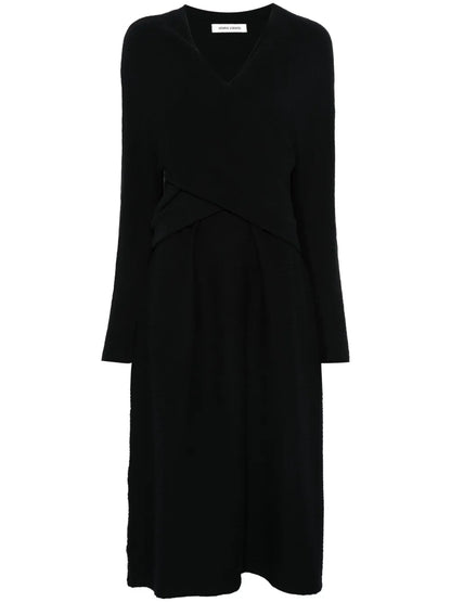 Cross Midi Dress