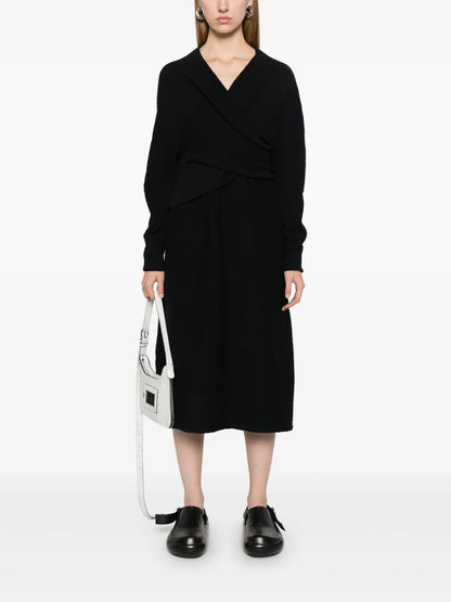 Cross Midi Dress