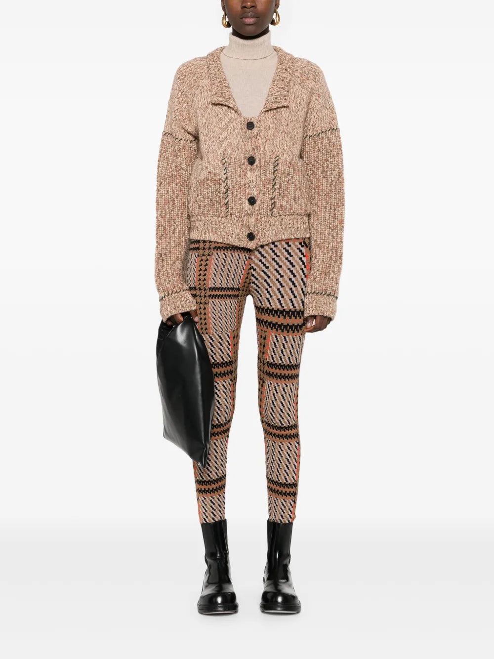 Stitch Mélange Cardigan