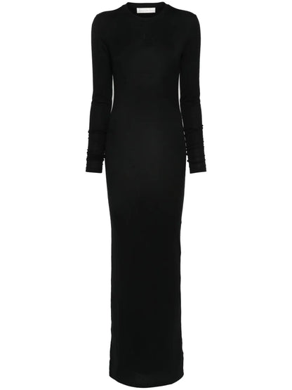 Logo-Embroidered Maxi Dress