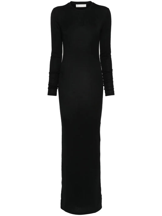 Logo-Embroidered Maxi Dress