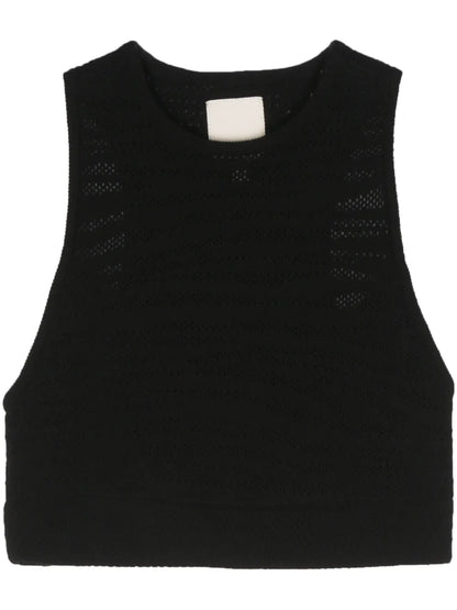 Knitted Cropped Top