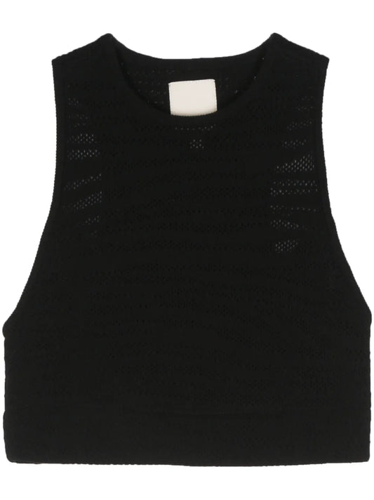 Knitted Cropped Top