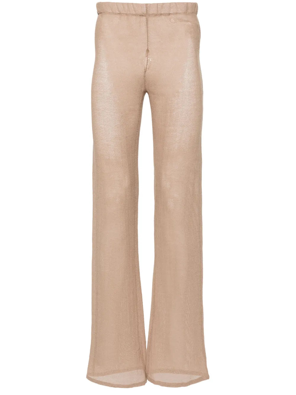 Mermaid Cotton-Blend Trousers