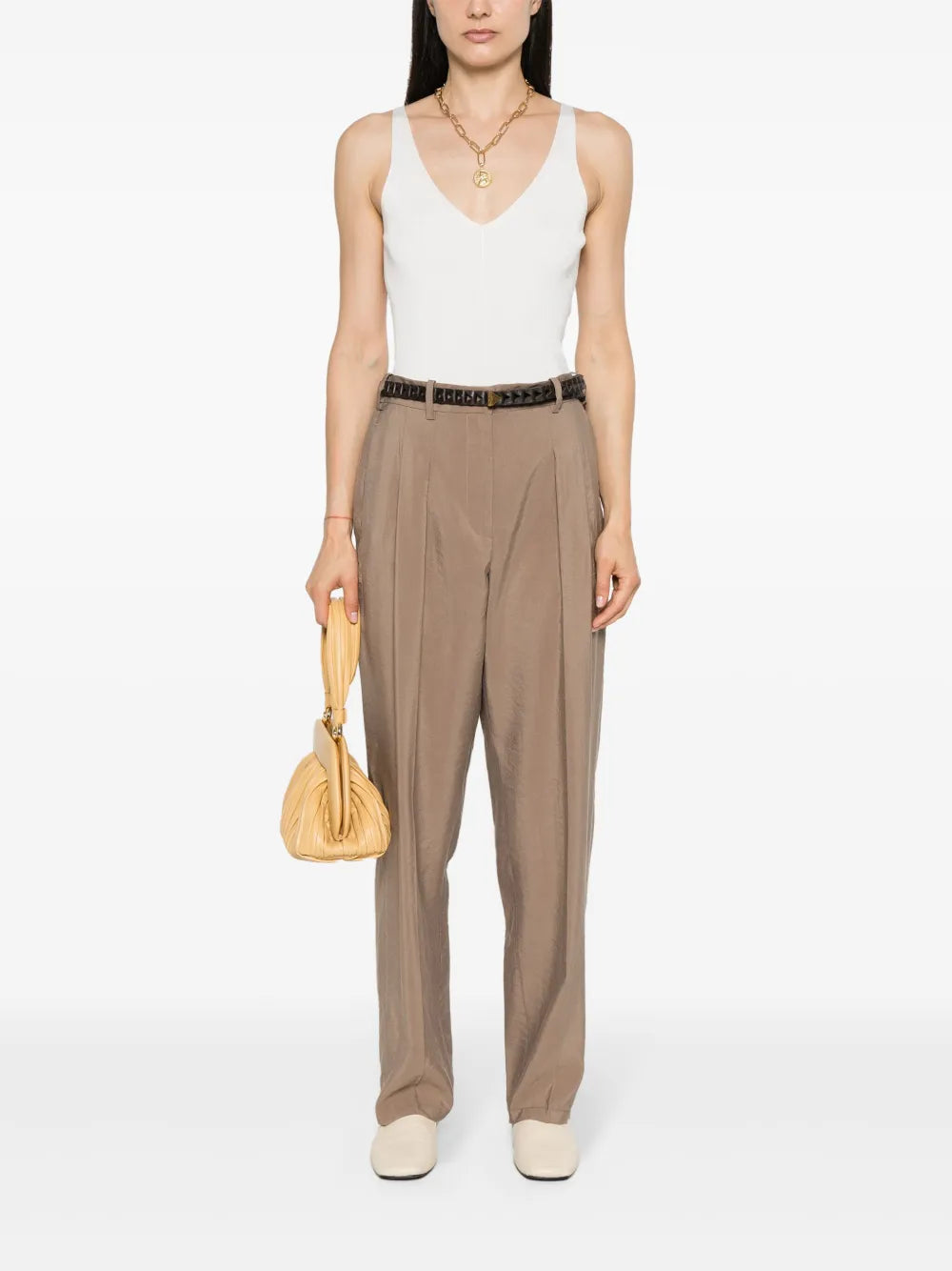 Satiny Tank Top