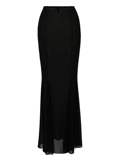 Chiffon Maxi Skirt