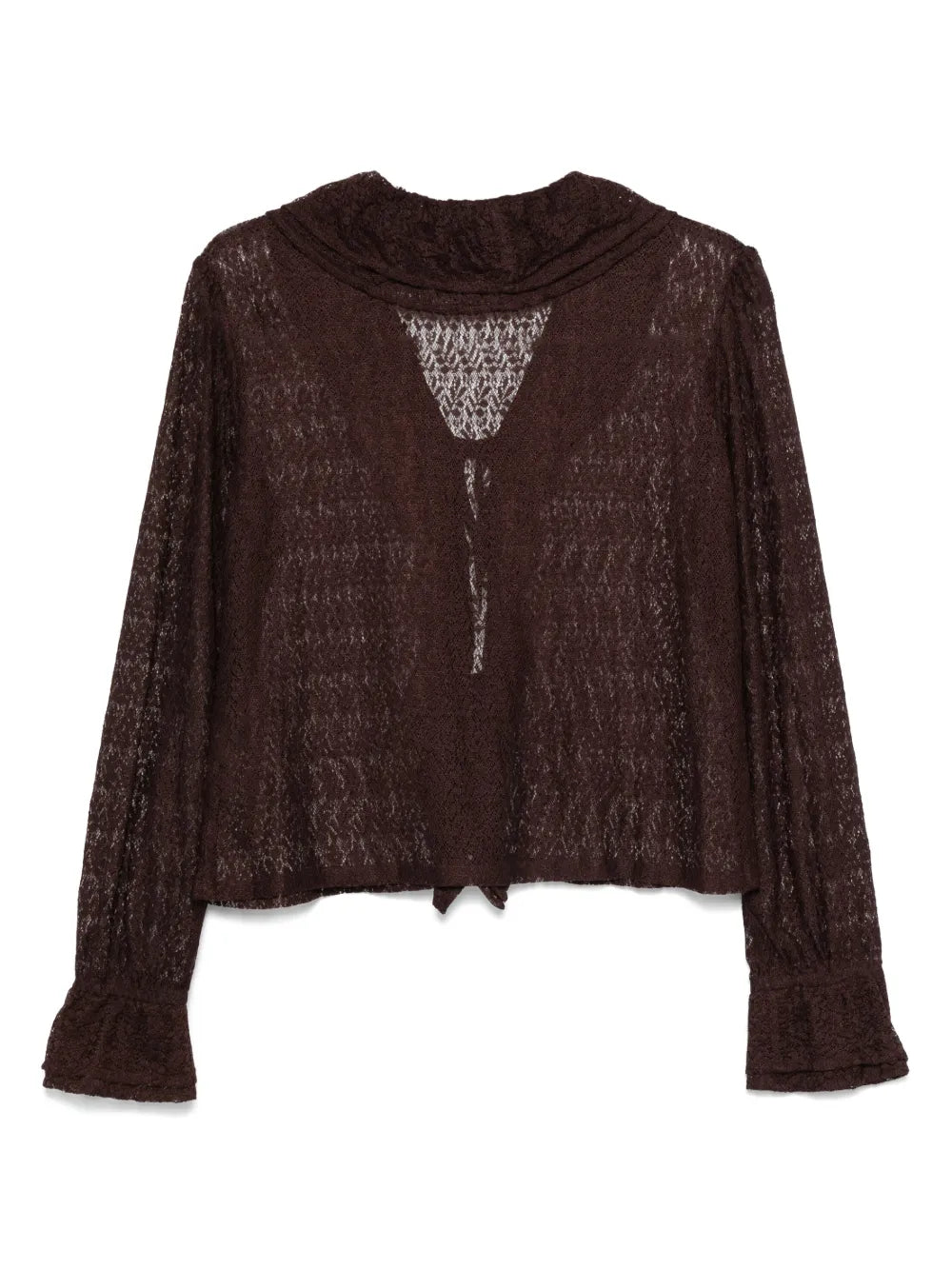 Lace Flounce Shirt