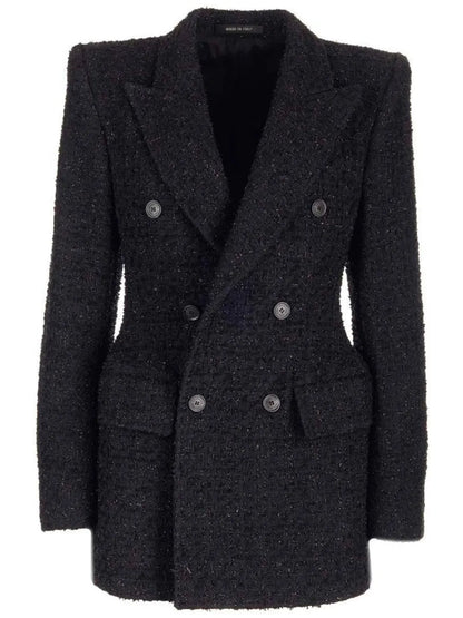 Hourglass Tweed Blazer