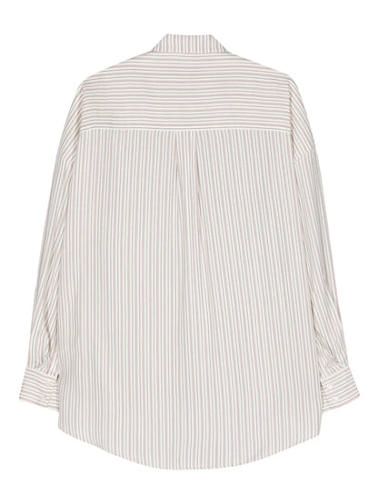 Striped Drop-Shoulder Shirt