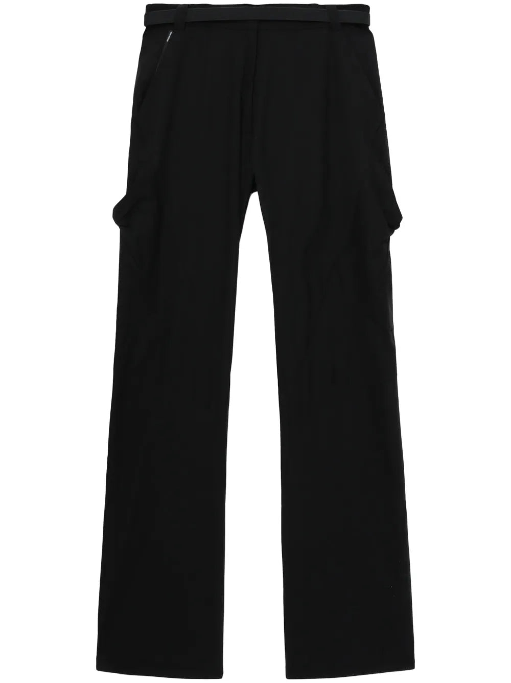 Belted Flared Trousers