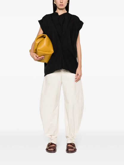 Panelled Sleeveless Blouse