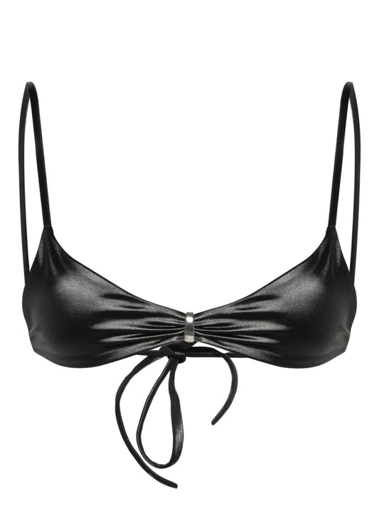 Ring-Detail Bikini Top