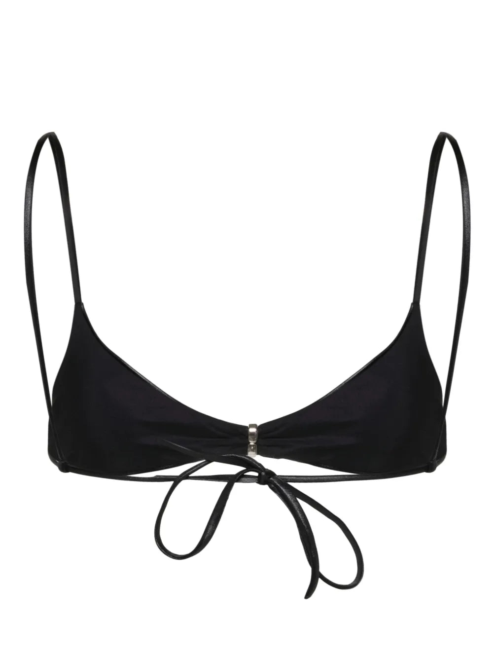 Ring-Detail Bikini Top
