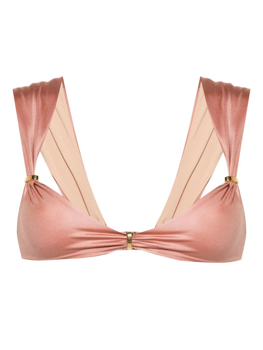 Ring-Detail Bikini Top