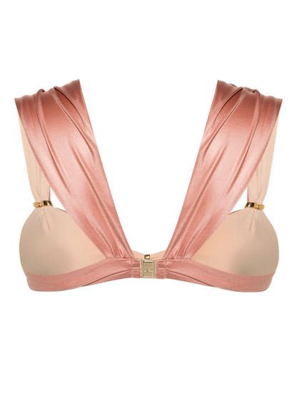 Ring-Detail Bikini Top