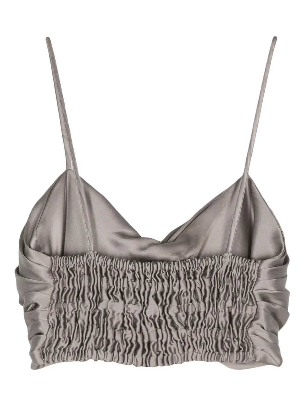 Martina Silk Cropped Top
