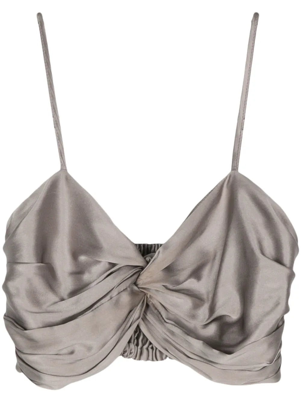 Martina Silk Cropped Top