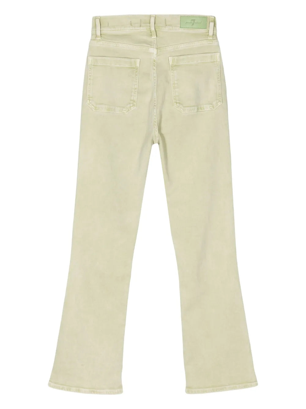High-Rise Slim-Kick Jeans