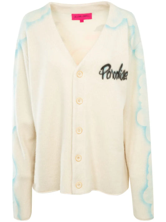 Paradise Airbrush Cashmere Cardigan