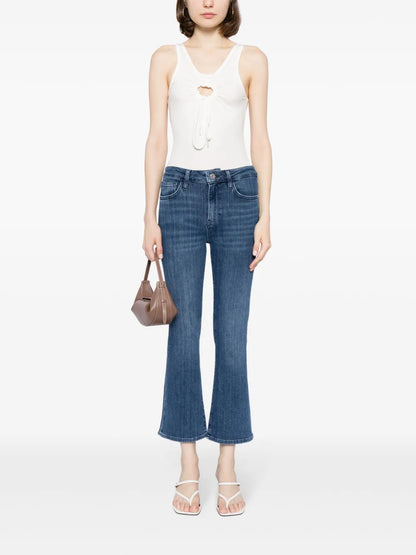Le Crop Mini Boot Jeans