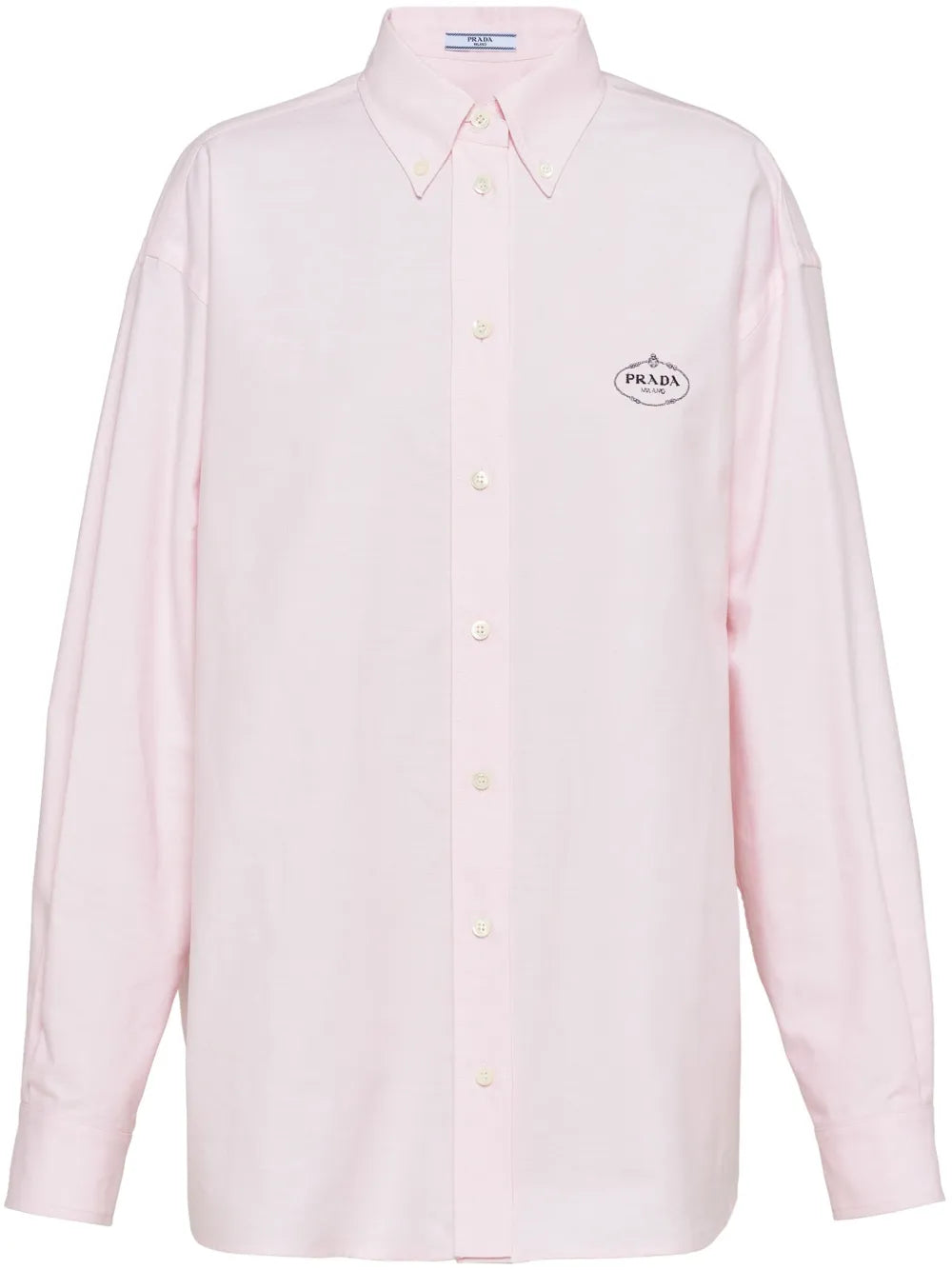 Logo-Embroidered Cotton Shirt