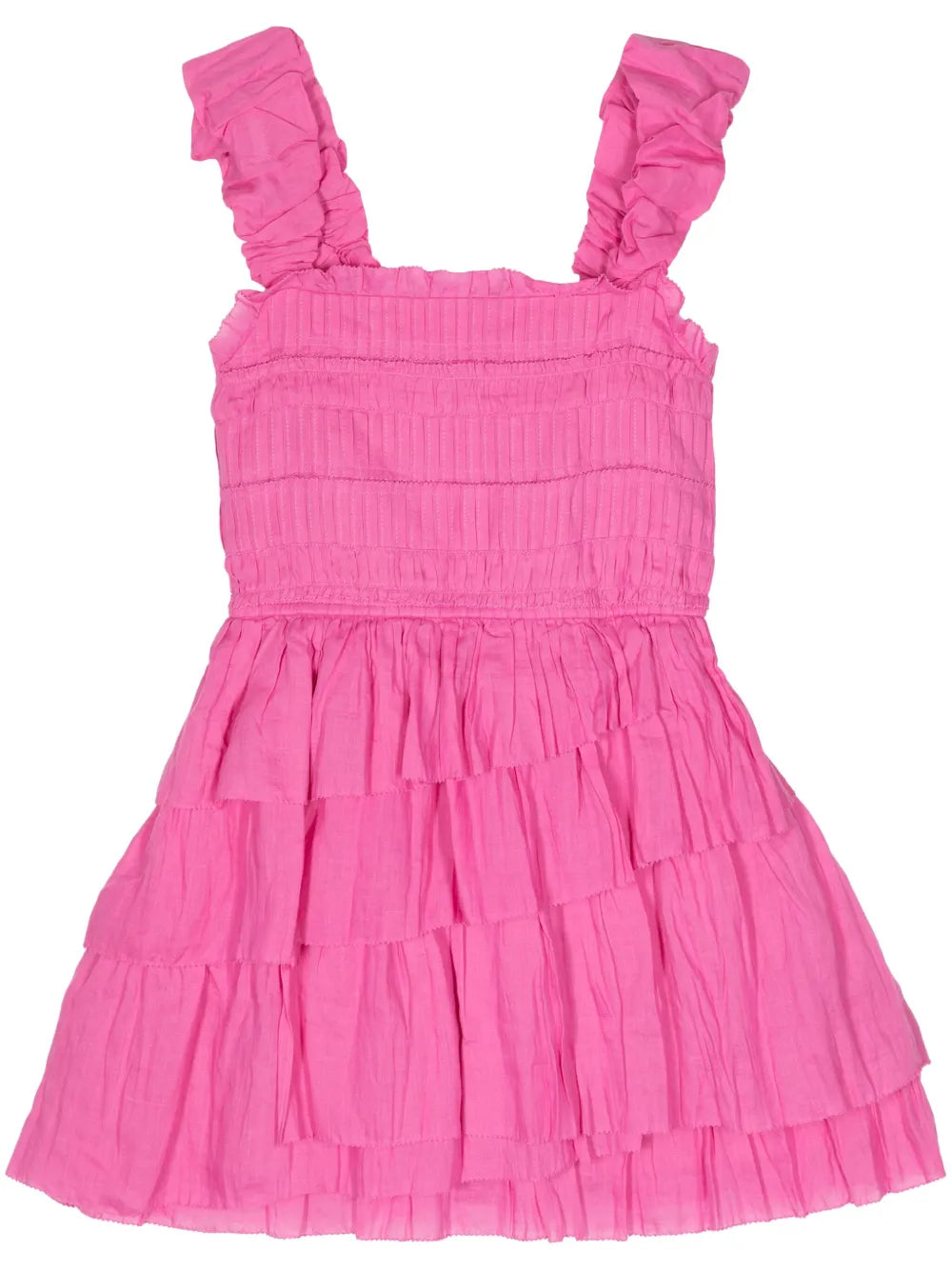 Cole Smocked Ramie Dress