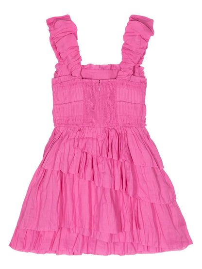 Cole Smocked Ramie Dress