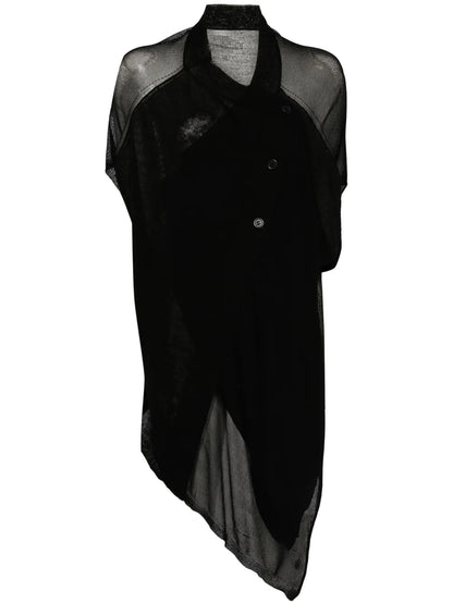 Asymmetric Sheer Top