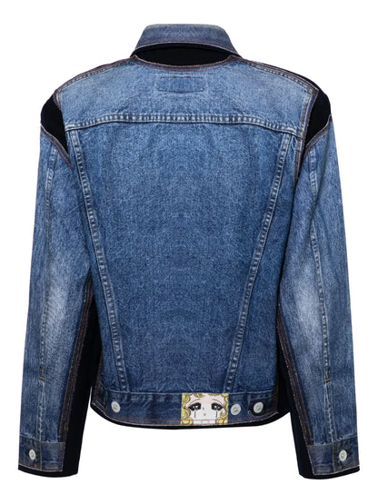 Contrasting Denim Jacket