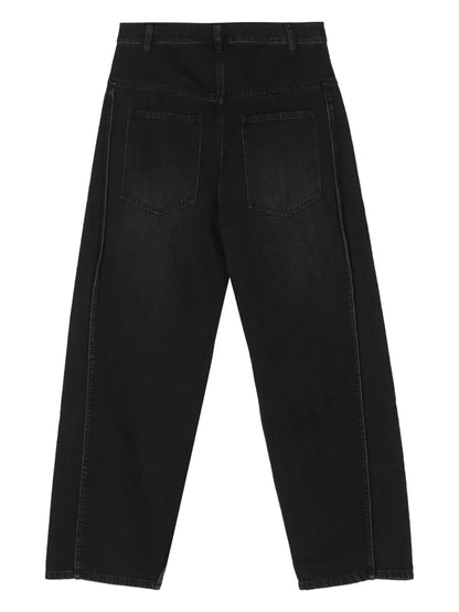 Low-Rise Wide-Leg Jeans