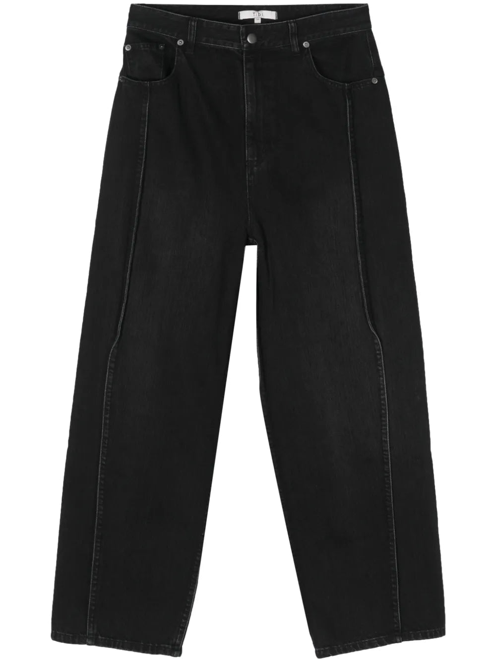 Low-Rise Wide-Leg Jeans