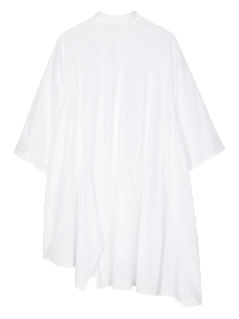 Asymmetric Short-Sleeve Shirt
