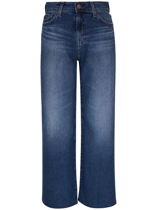 Mid-Rise Straight-Leg Jeans