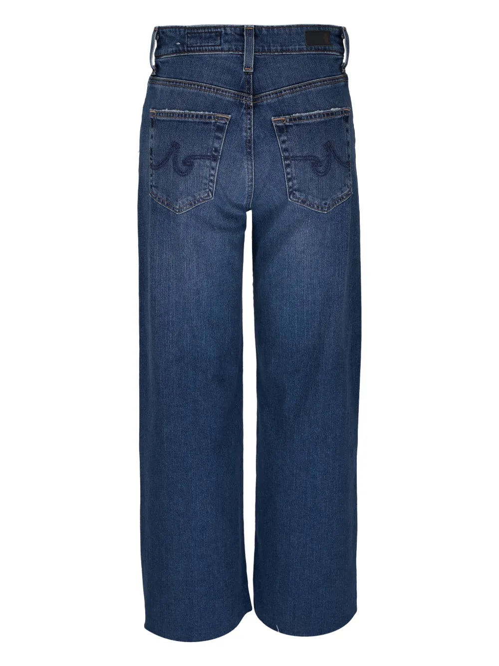 Mid-Rise Straight-Leg Jeans