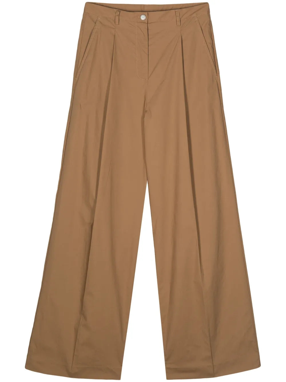 Pleated Palazzo Pants